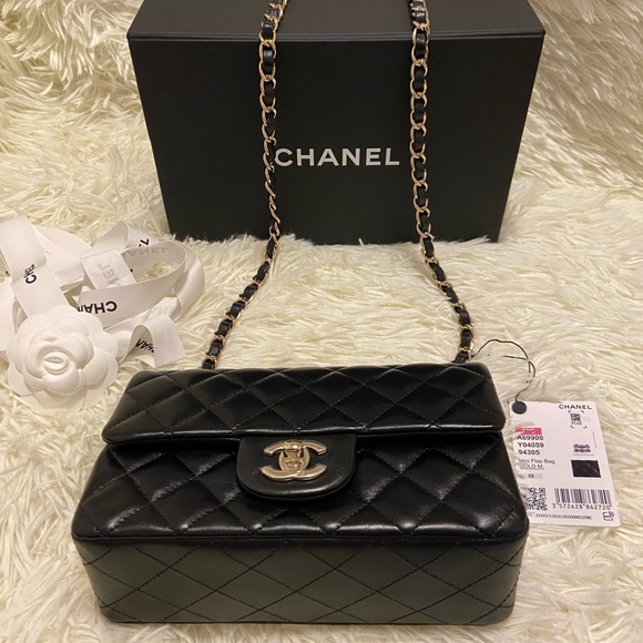 Chanel Mini Flap Bag (Free Dior Lip Glow) - Picture 4 of 17